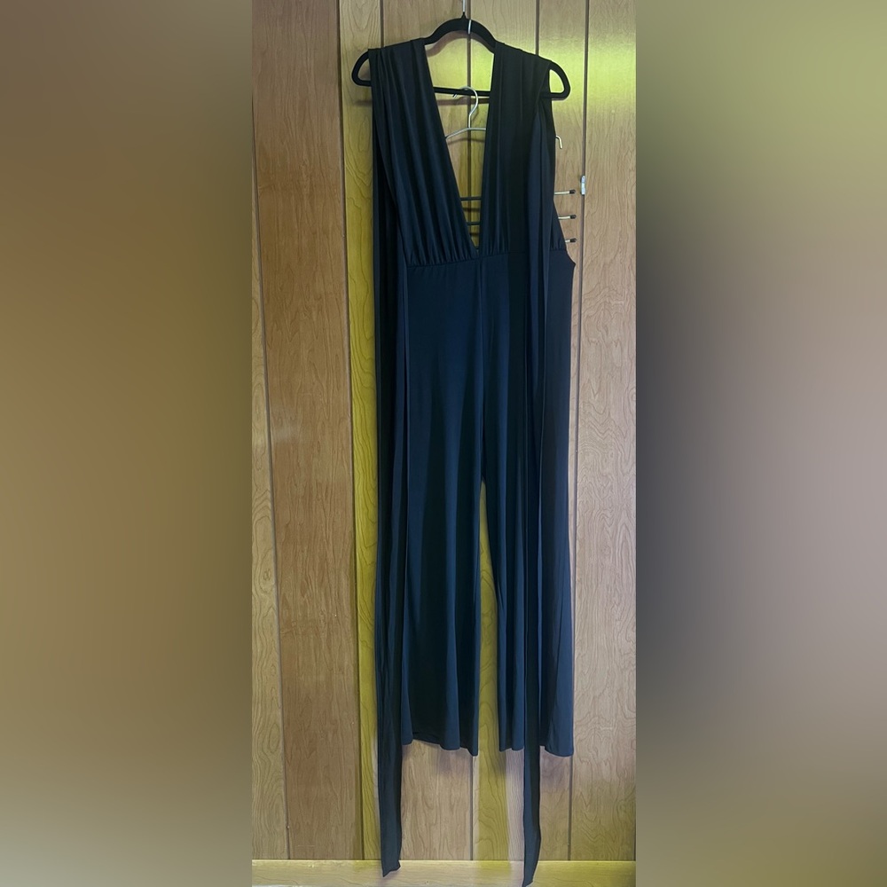 SHEIN Classic Black Jumpsuit